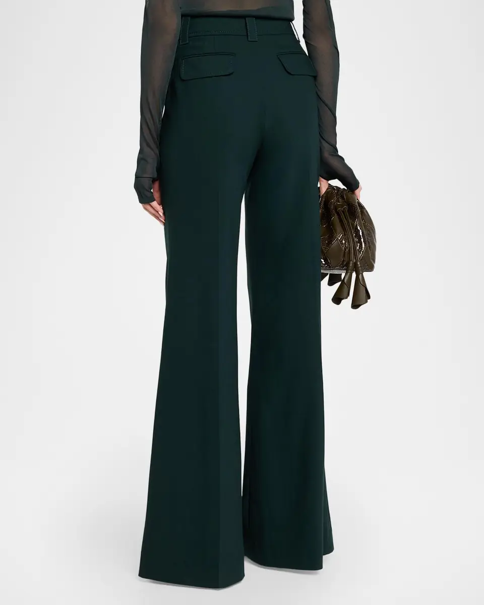 Zimmermann Valiant Wool Flare Pants | Thumbnail 3 Zimmermann Valiant Wool Flare Pants | Thumbnail 3