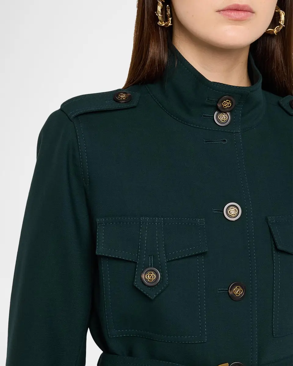 Zimmermann Valiant Wool-Blend Utility Jacket | Thumbnail 5 Zimmermann Valiant Wool-Blend Utility Jacket | Thumbnail 5