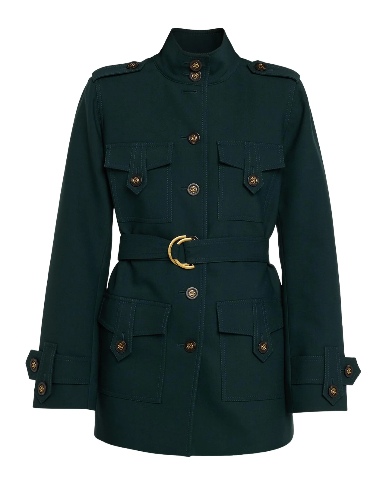 Zimmermann Valiant Wool-Blend Utility Jacket