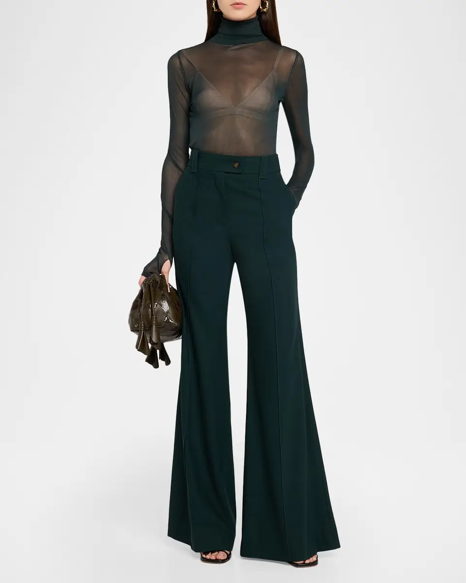 Zimmermann Fine-Knit High-Neck Top | Thumbnail 2 Zimmermann Fine-Knit High-Neck Top | Thumbnail 2