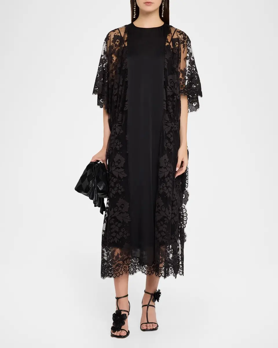 Zimmermann Valiant Lace Midi Dress | Thumbnail 2