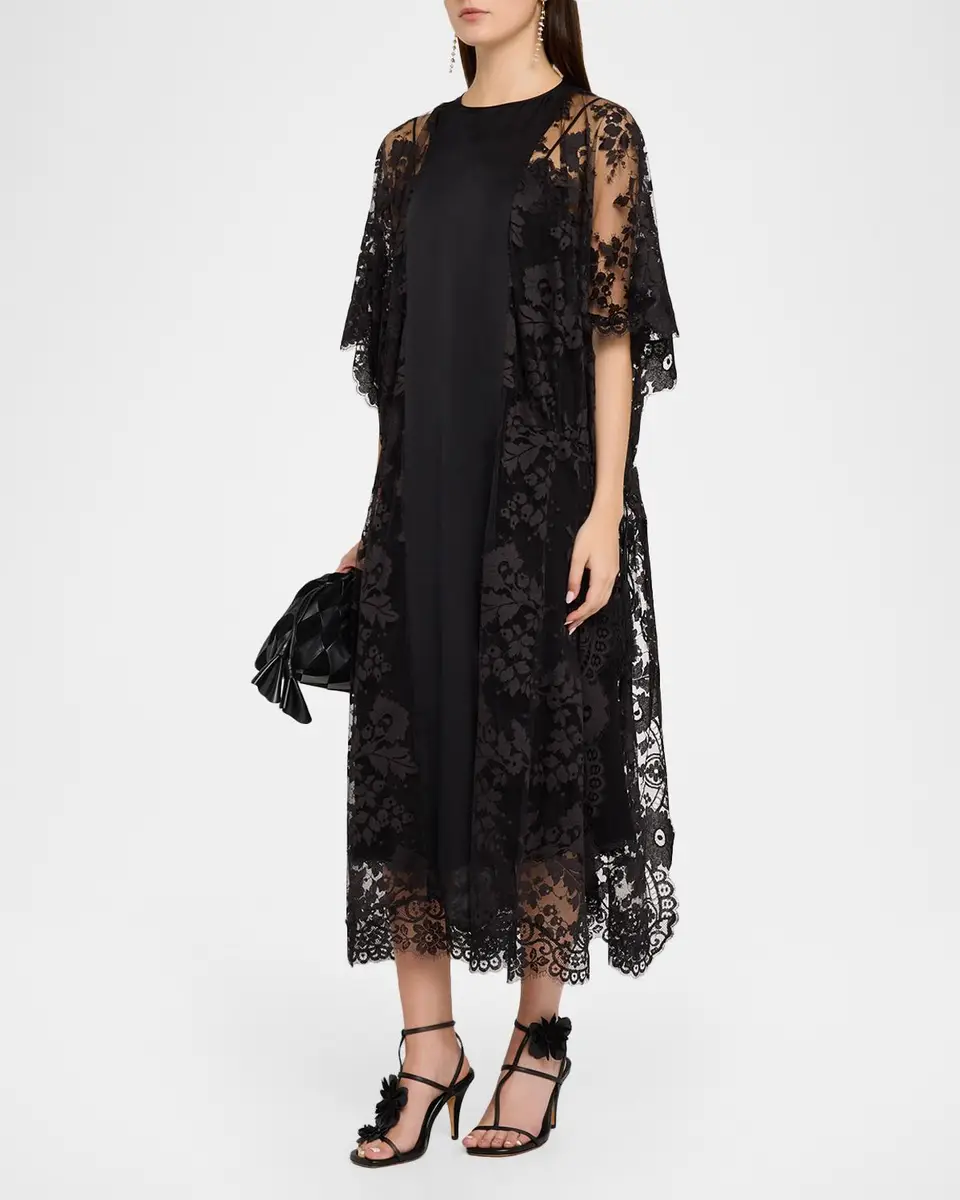 Zimmermann Valiant Lace Midi Dress | Thumbnail 4