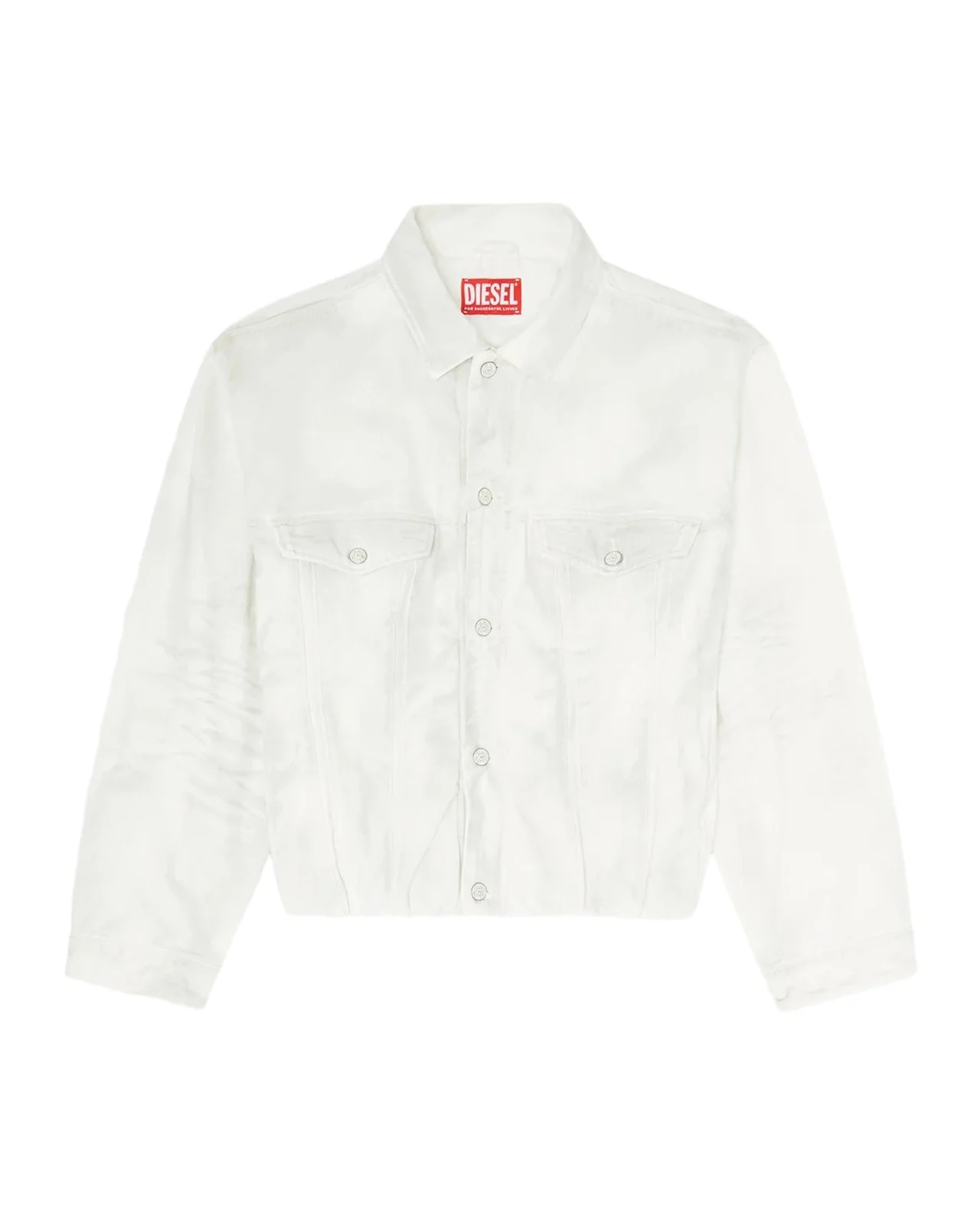 Men's Morvi White Denim Jacket Men's Morvi White Denim Jacket