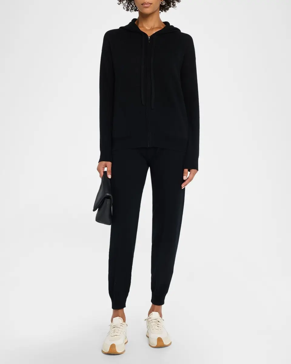 Neiman Marcus Cashmere Collection Cashmere Jogger Pants | Thumbnail 2 Neiman Marcus Cashmere Collection Cashmere Jogger Pants | Thumbnail 2