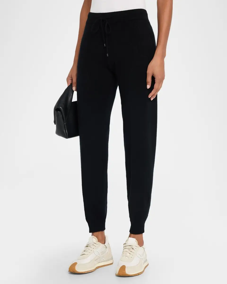 Neiman Marcus Cashmere Collection Cashmere Jogger Pants | Thumbnail 4 Neiman Marcus Cashmere Collection Cashmere Jogger Pants | Thumbnail 4