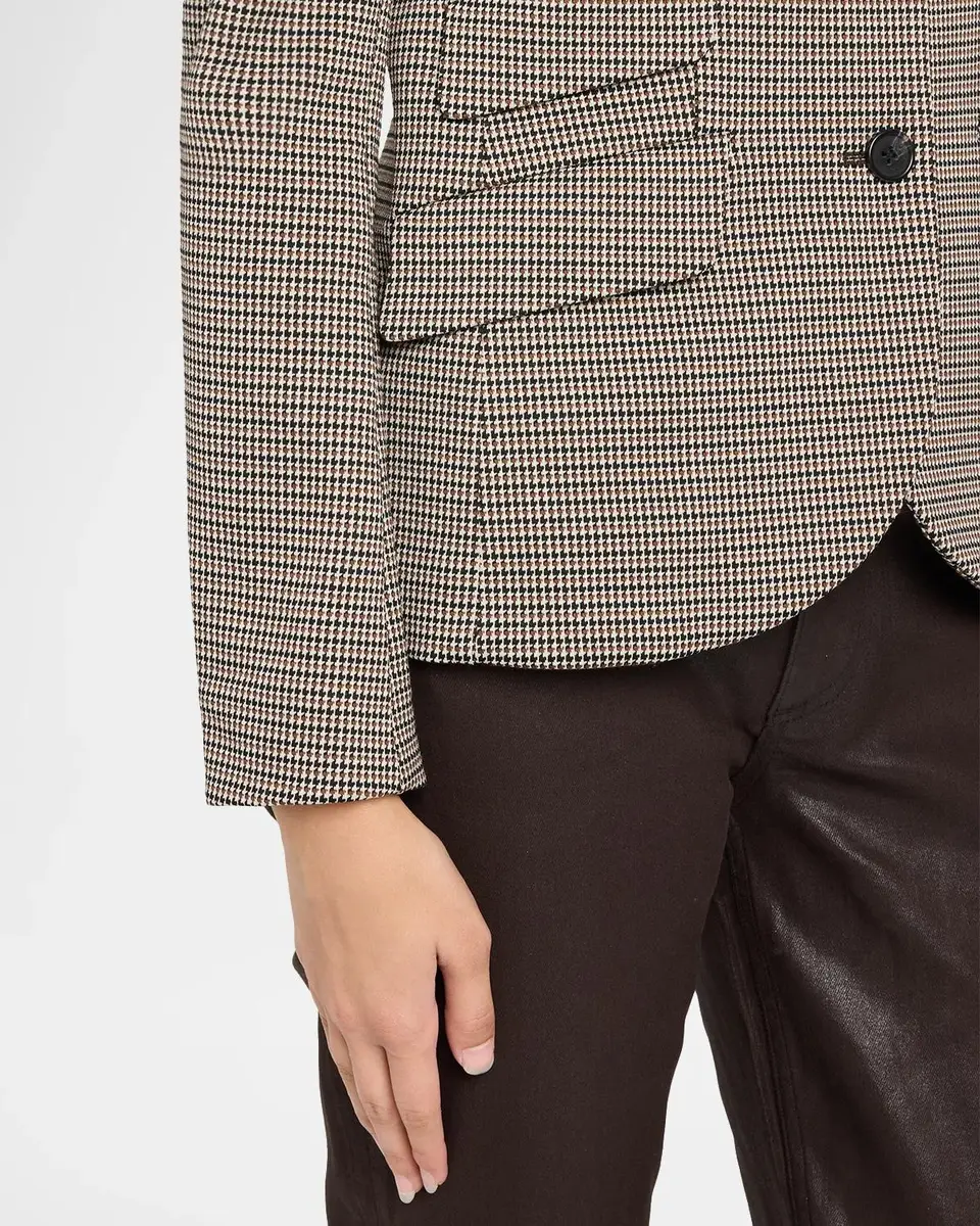 rag & bone Slade Collarless Checked Blazer | Thumbnail 5 rag & bone Slade Collarless Checked Blazer | Thumbnail 5