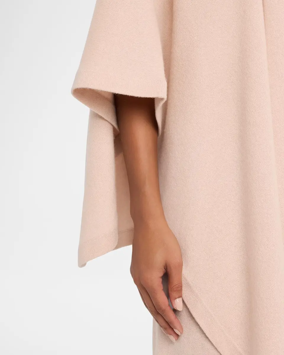 Neiman Marcus Cashmere Collection Cashmere Open-Front Cape | Thumbnail 5 Neiman Marcus Cashmere Collection Cashmere Open-Front Cape | Thumbnail 5