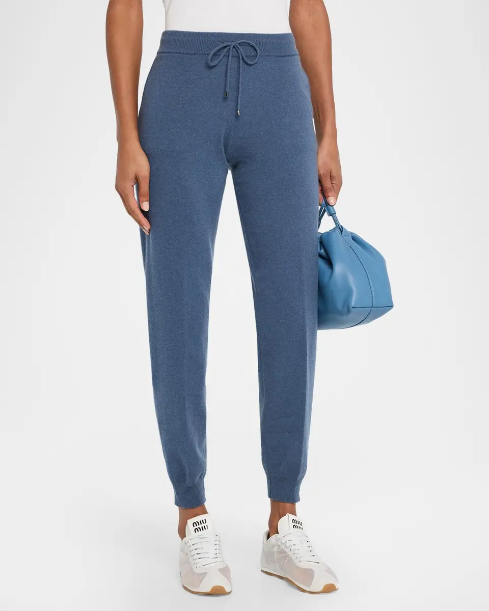 Neiman Marcus Cashmere Collection Cashmere Jogger Pants | Thumbnail 4 Neiman Marcus Cashmere Collection Cashmere Jogger Pants | Thumbnail 4