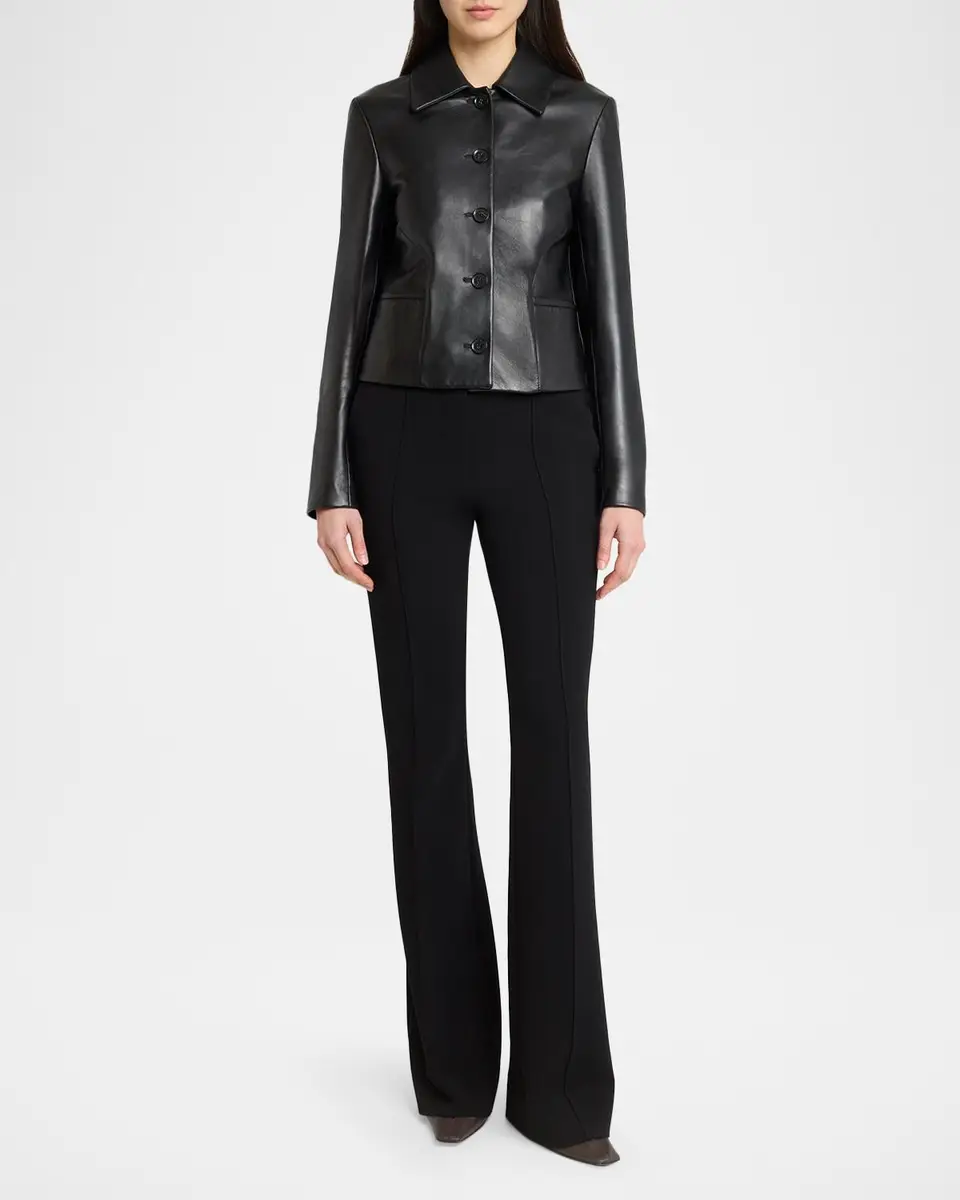 Proenza Schouler Kenza Leather Single-Breasted Jacket | Thumbnail 2
