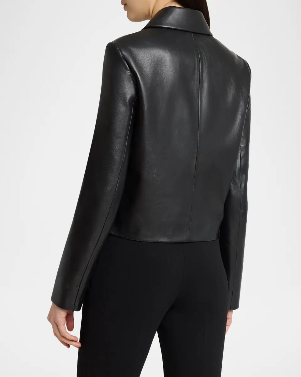 Proenza Schouler Kenza Leather Single-Breasted Jacket | Thumbnail 3