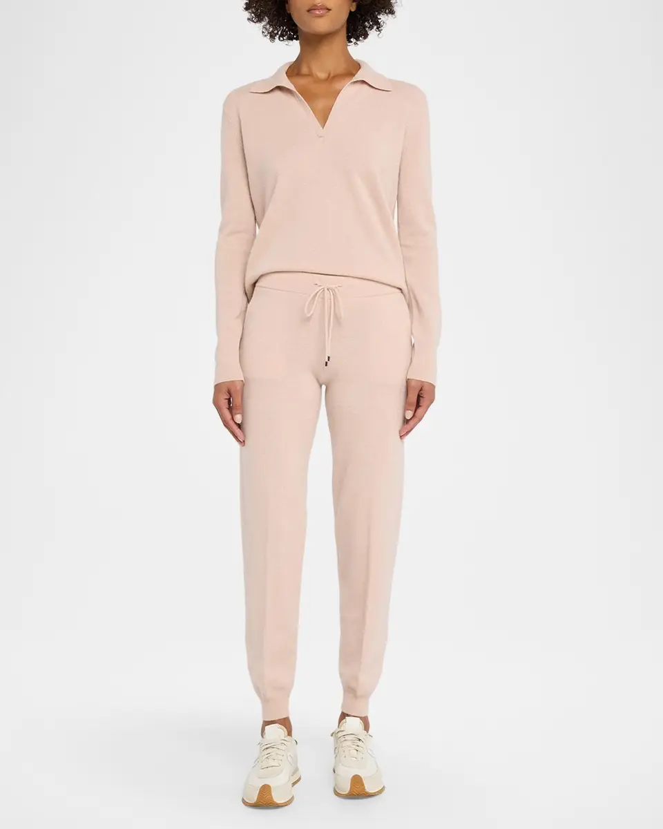Neiman Marcus Cashmere Collection Cashmere Jogger Pants | Thumbnail 2 Neiman Marcus Cashmere Collection Cashmere Jogger Pants | Thumbnail 2