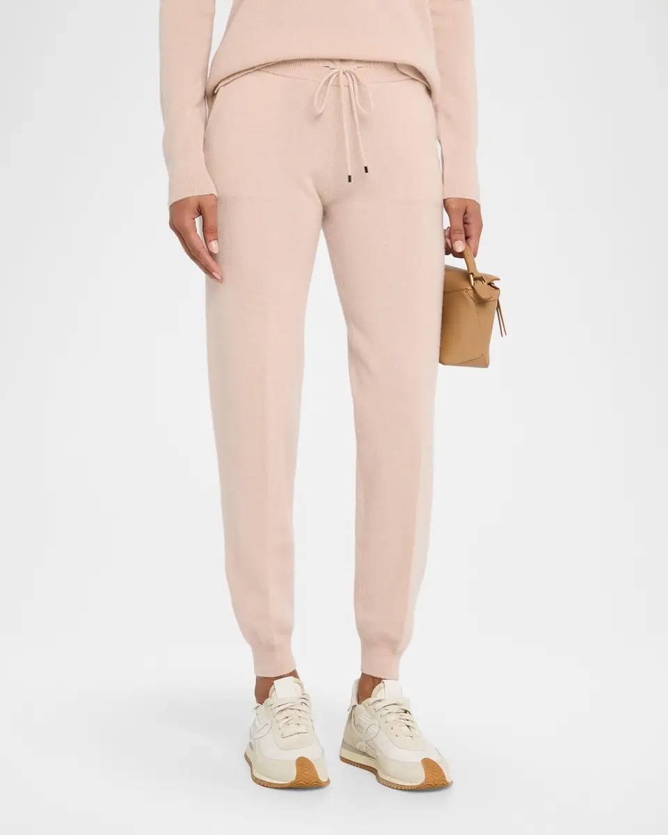 Neiman Marcus Cashmere Collection Cashmere Jogger Pants | Thumbnail 4 Neiman Marcus Cashmere Collection Cashmere Jogger Pants | Thumbnail 4