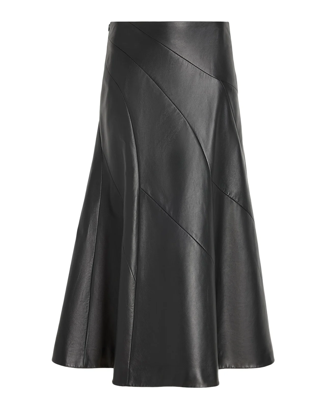 Proenza Schouler Kenza Paneled Leather Midi Skirt