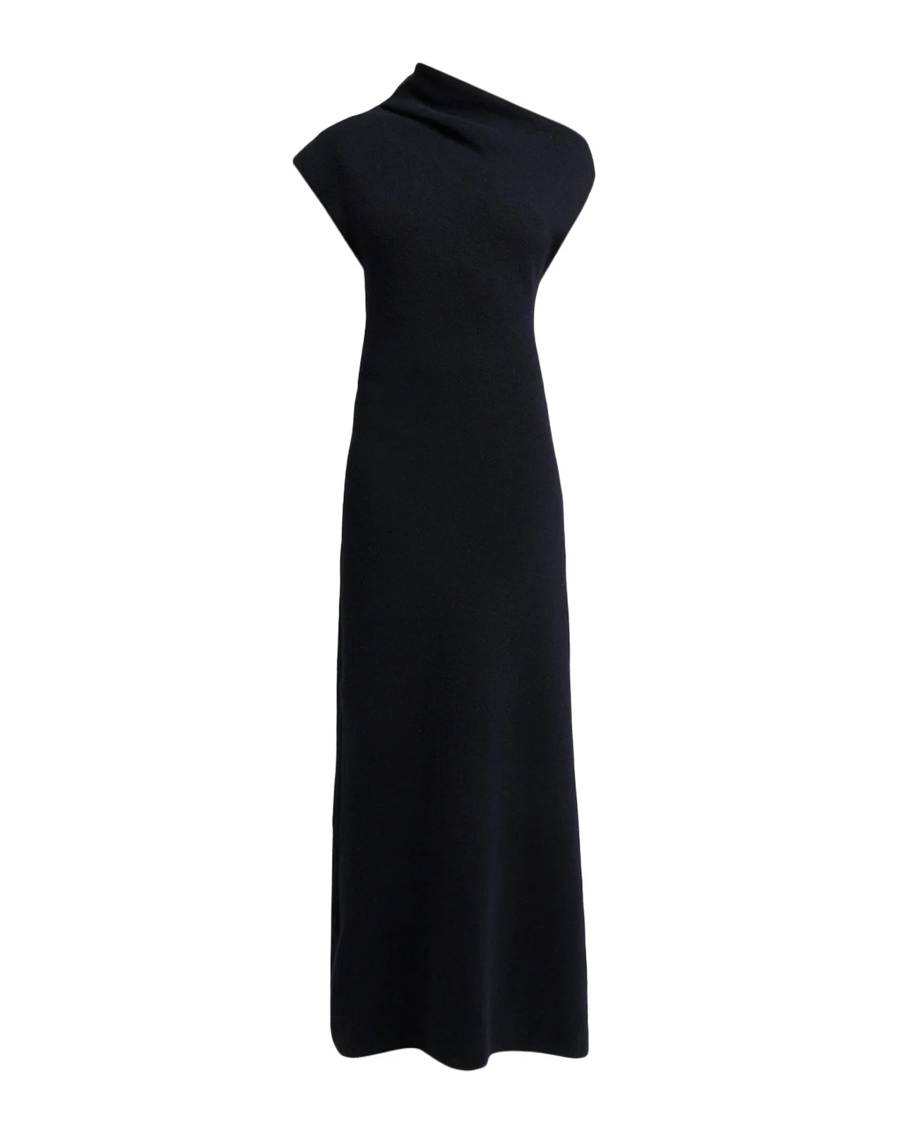 Proenza Schouler Lothea Asymmetric Merino Wool Knit Maxi Dress