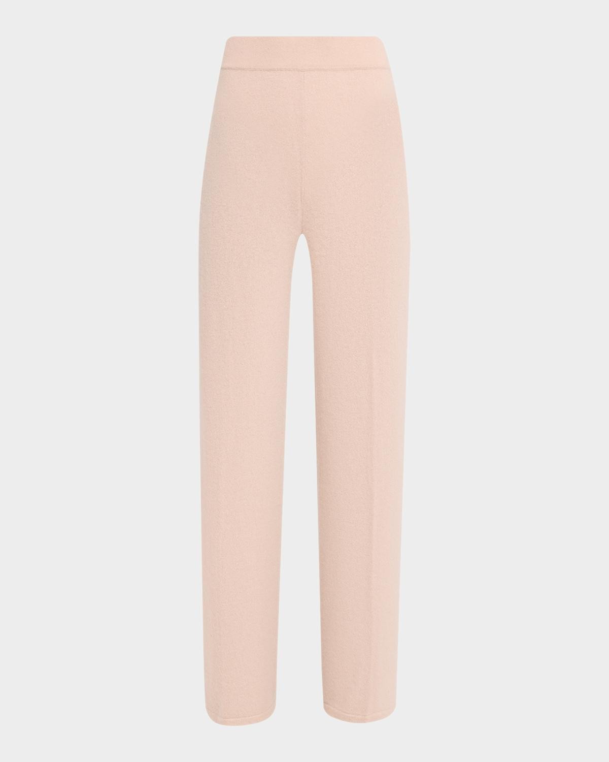 Neiman Marcus Cashmere Collection Cashmere Straight-Leg Pants