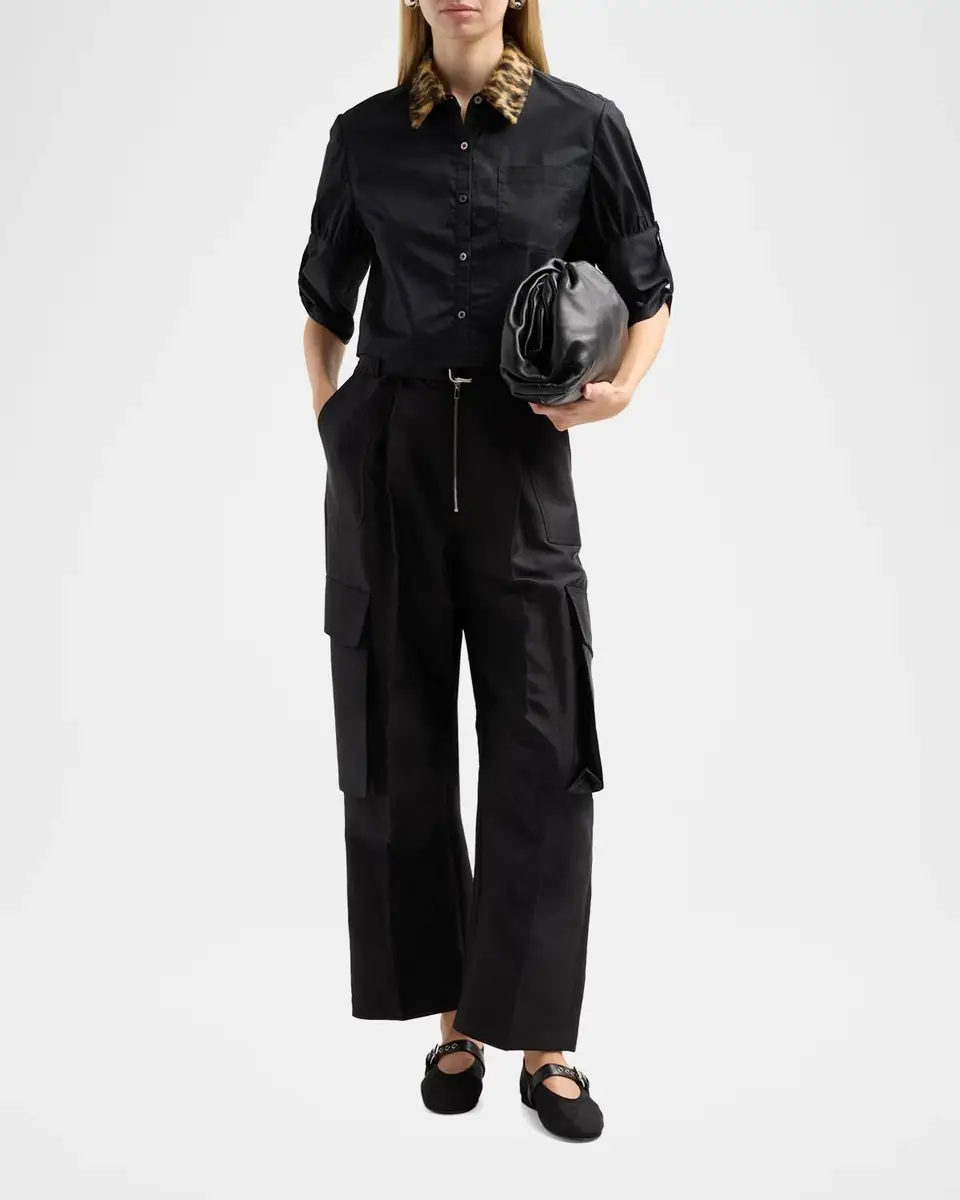 Toccin Zadie Combo Cropped Top | Thumbnail 2 Toccin Zadie Combo Cropped Top | Thumbnail 2