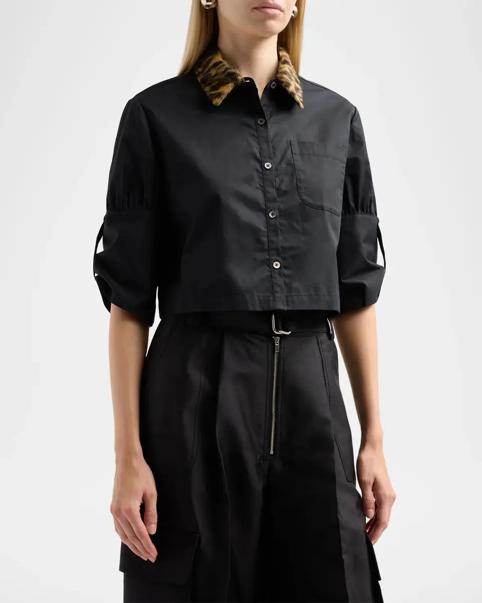 Toccin Zadie Combo Cropped Top | Thumbnail 4 Toccin Zadie Combo Cropped Top | Thumbnail 4