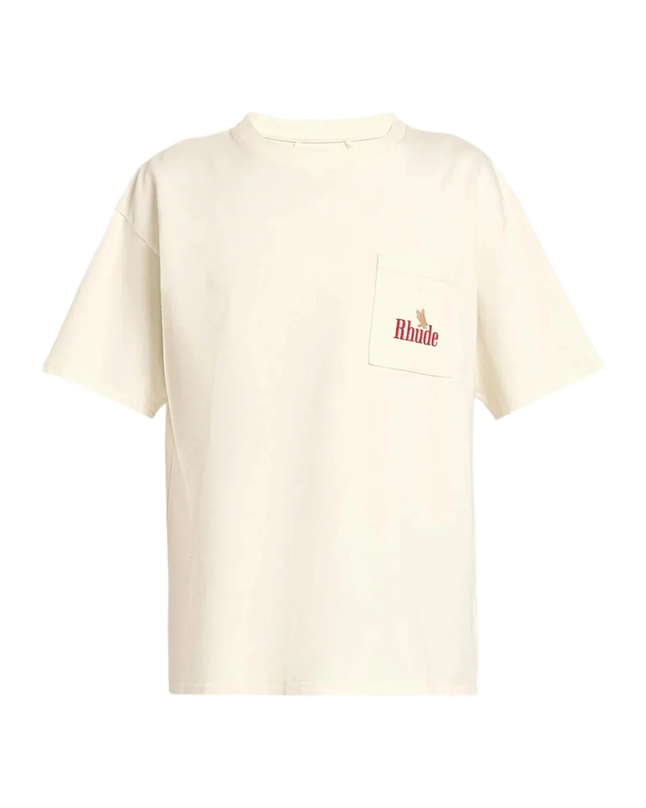 Rhude Men's American Spirit Logo Cotton T-Shirt