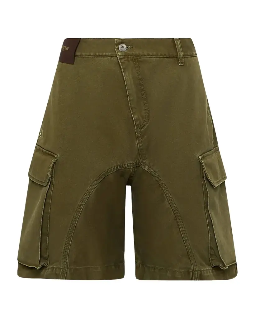 JW Anderson Men's Twisted Cargo Shorts