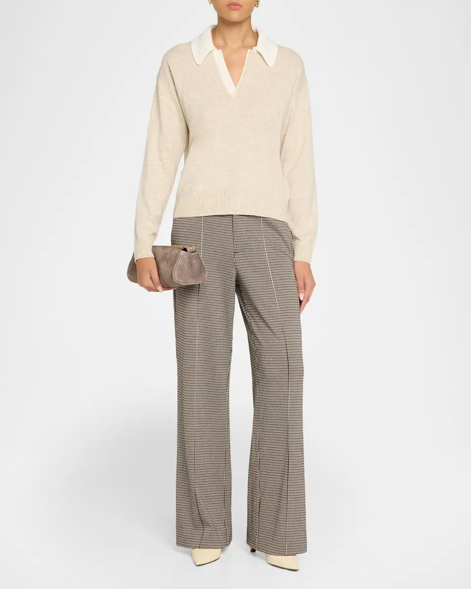 rag & bone Farrah Ponte Jacquard Trousers | Thumbnail 2