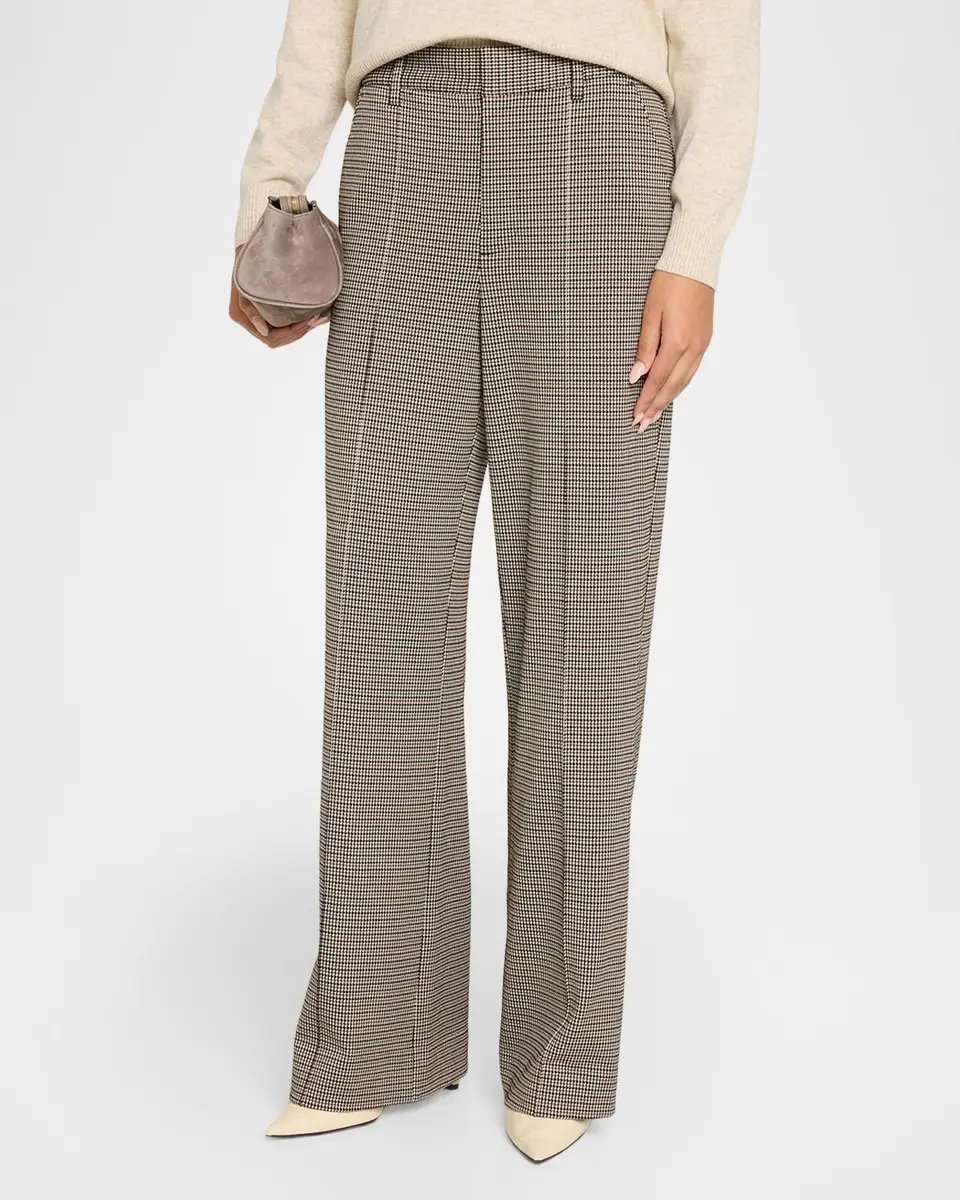 rag & bone Farrah Ponte Jacquard Trousers | Thumbnail 4