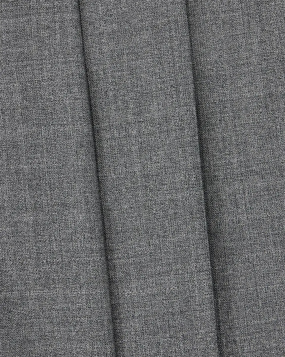 Emporio Armani Men's Wool Textured Flat-Front Trousers | Thumbnail 4 Emporio Armani Men's Wool Textured Flat-Front Trousers | Thumbnail 4