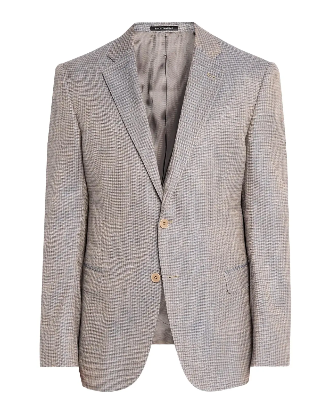 Men's G Line Wool Houndstooth Single-Breasted Sport Coat