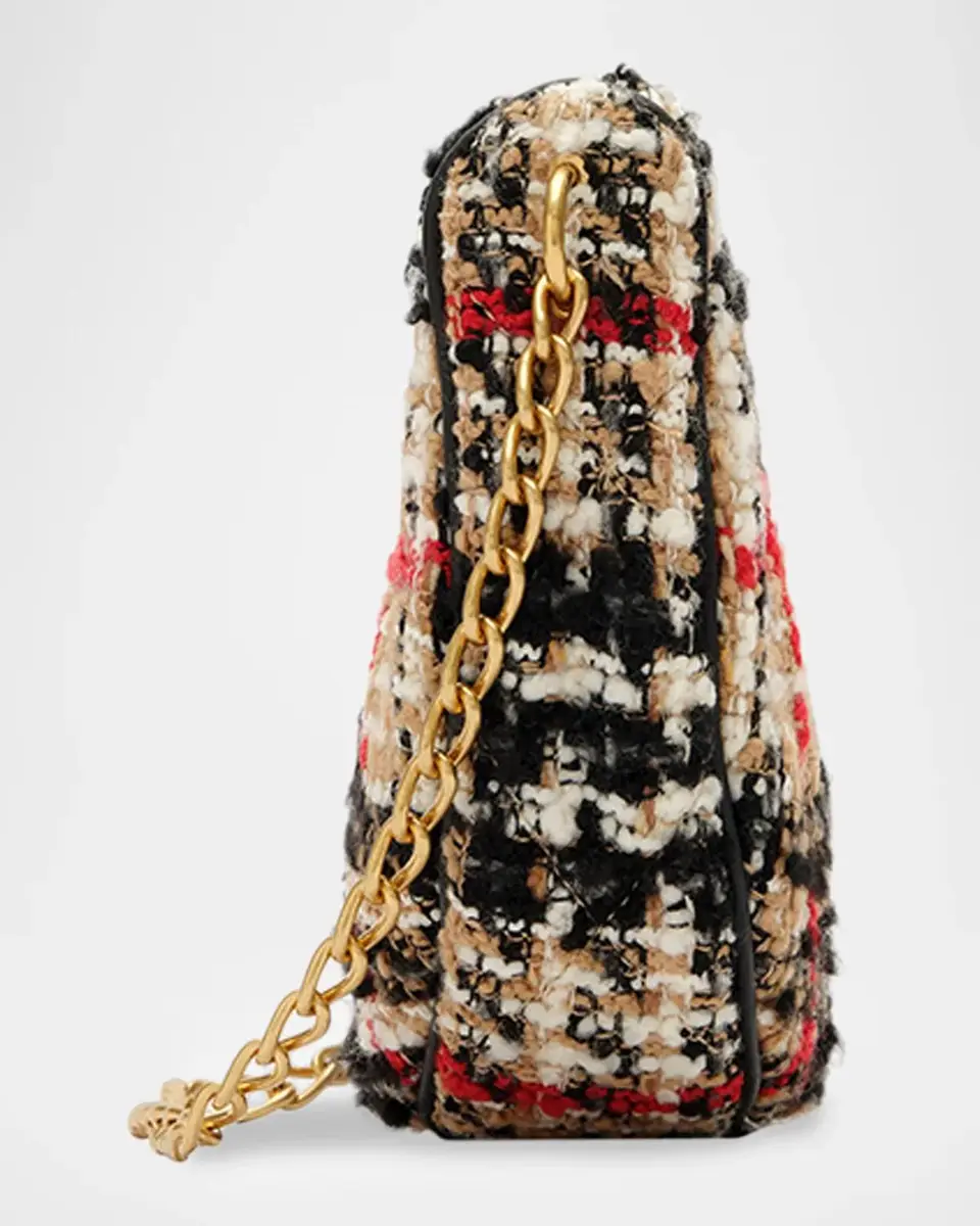 Burberry Horseshoe Check Boucle Crossbody Bag | Thumbnail 6 Burberry Horseshoe Check Boucle Crossbody Bag | Thumbnail 6