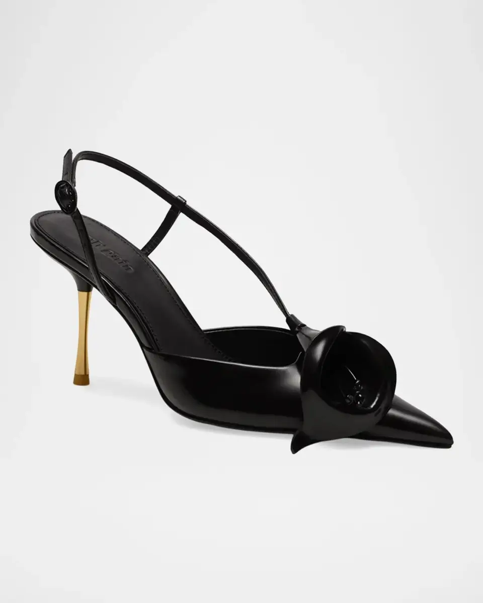 Cult Gaia Calla 85MM Slingback Pumps | Thumbnail 5 Cult Gaia Calla 85MM Slingback Pumps | Thumbnail 5