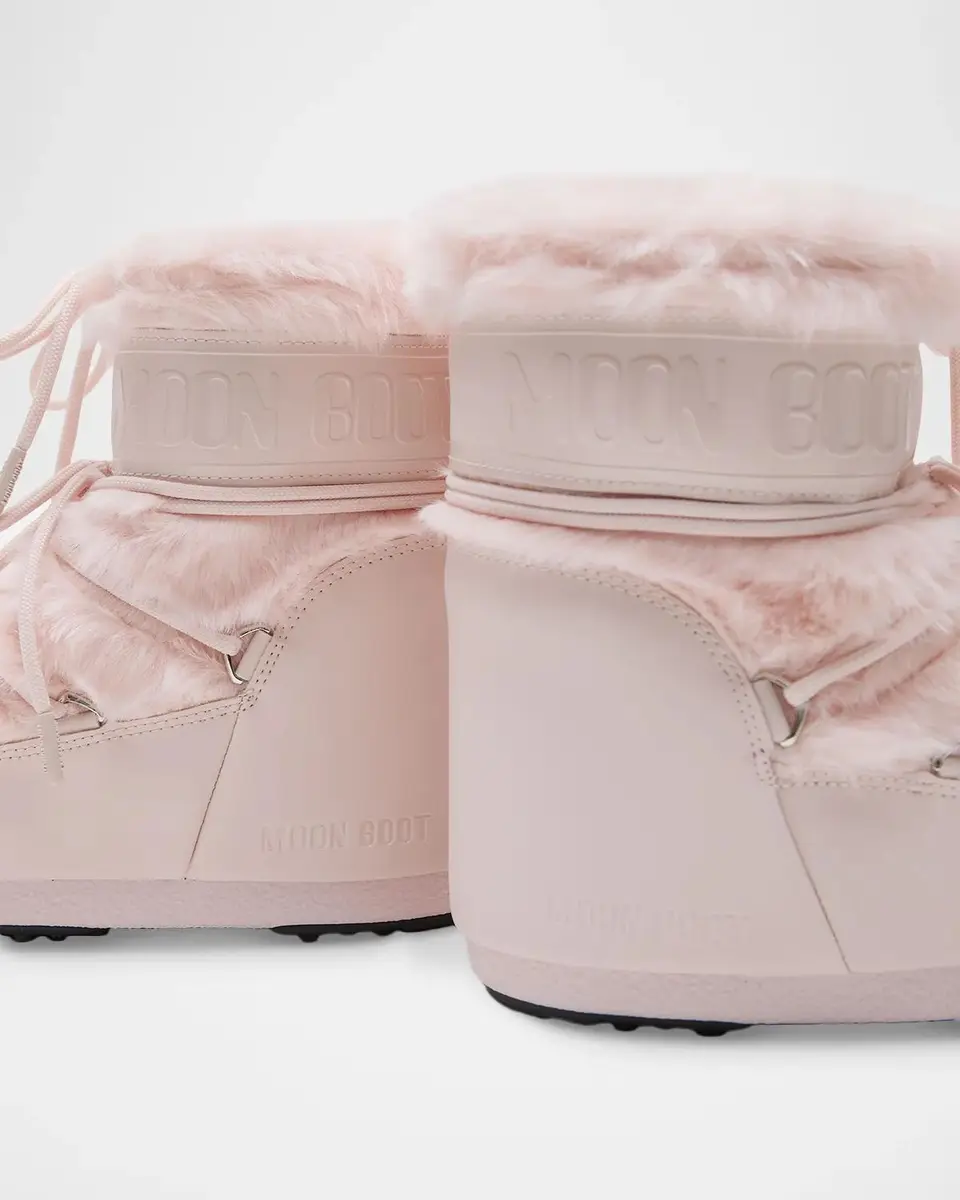 Moon Boot Icon Low Faux Fur Snow Boots | Thumbnail 3 Moon Boot Icon Low Faux Fur Snow Boots | Thumbnail 3