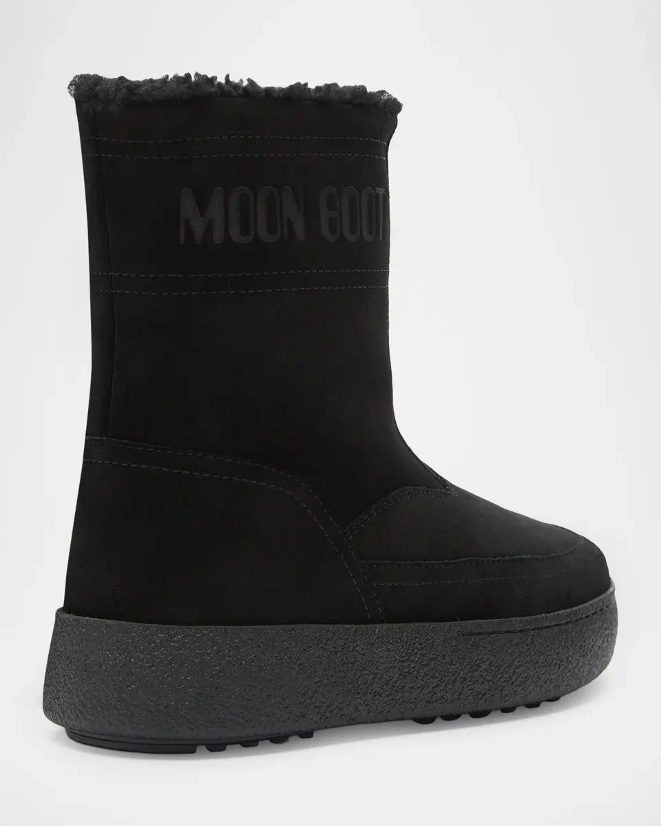 Moon Boot L-Track Lara Shearling-Trim Suede Boots | Thumbnail 2 Moon Boot L-Track Lara Shearling-Trim Suede Boots | Thumbnail 2
