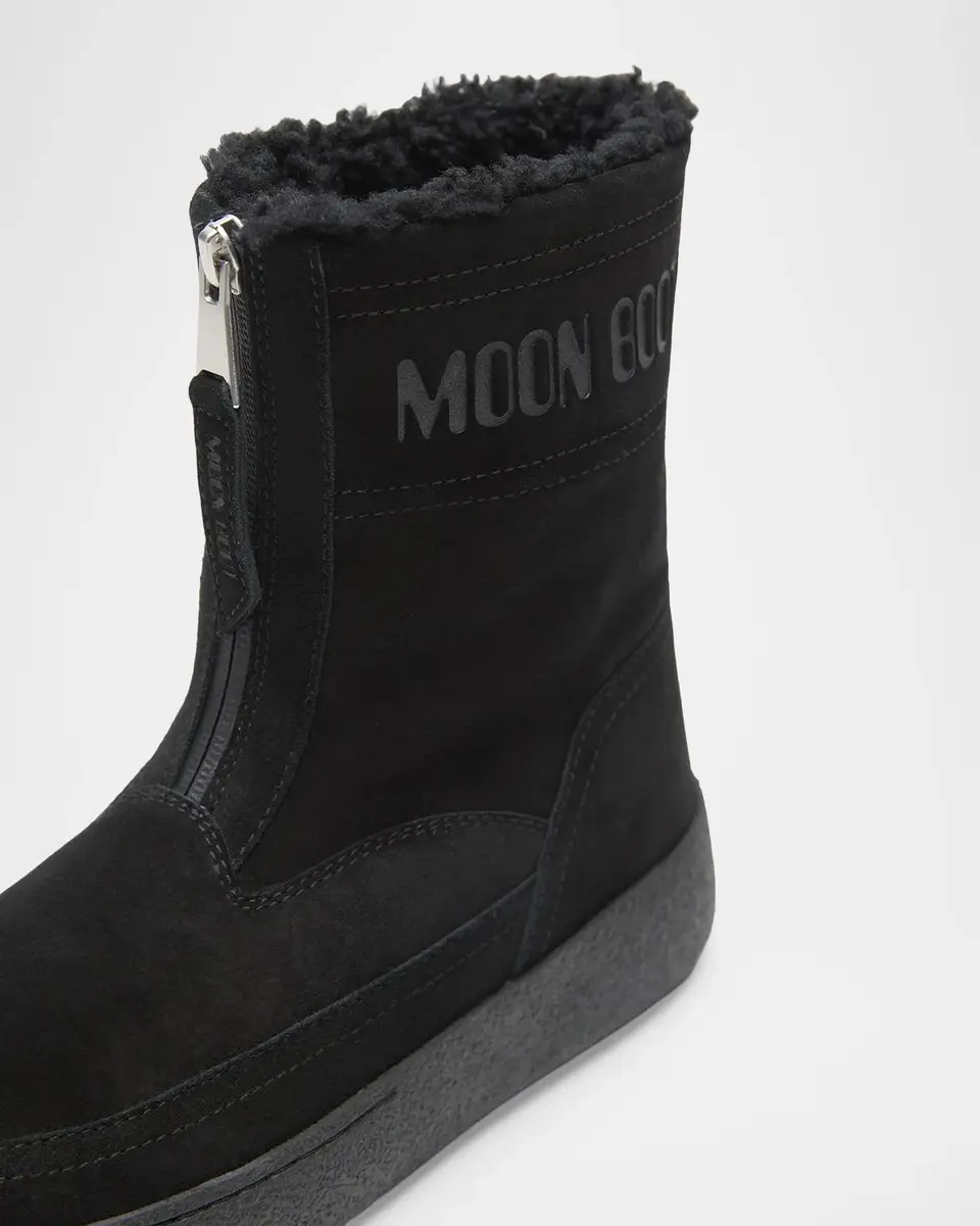 Moon Boot L-Track Lara Shearling-Trim Suede Boots | Thumbnail 3 Moon Boot L-Track Lara Shearling-Trim Suede Boots | Thumbnail 3