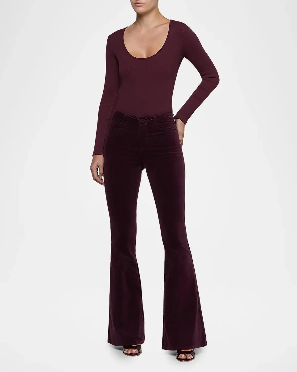 L'Agence Elara Long-Sleeve Bodysuit | Thumbnail 2 L'Agence Elara Long-Sleeve Bodysuit | Thumbnail 2
