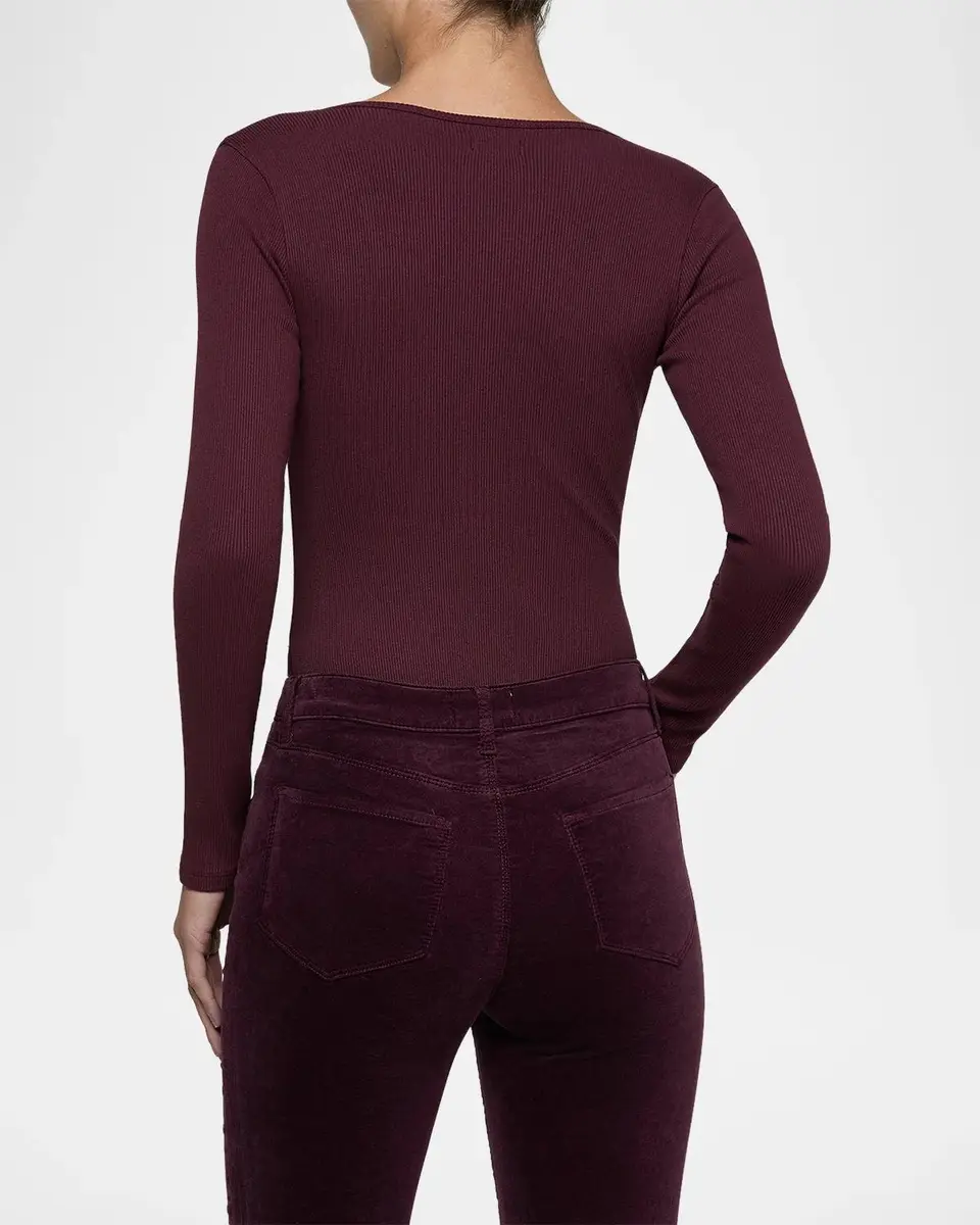 L'Agence Elara Long-Sleeve Bodysuit | Thumbnail 3 L'Agence Elara Long-Sleeve Bodysuit | Thumbnail 3