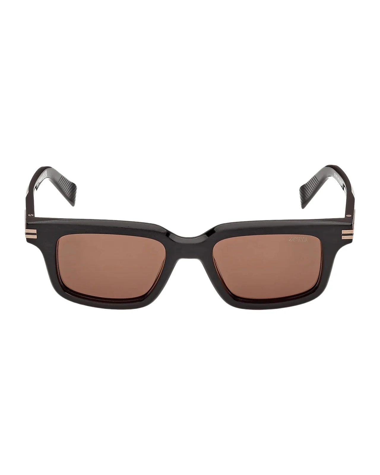 Zegna Men's EZ0312 Acetate Square Sunglasses