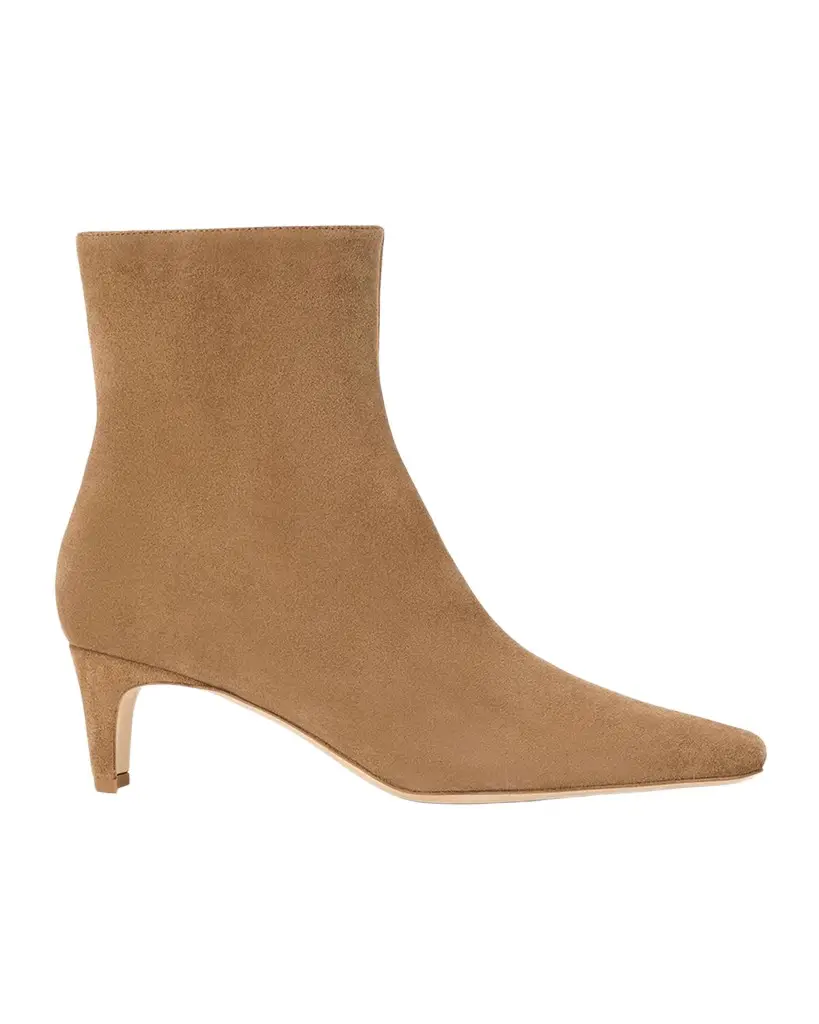 Staud Wally Leather Ankle Boots