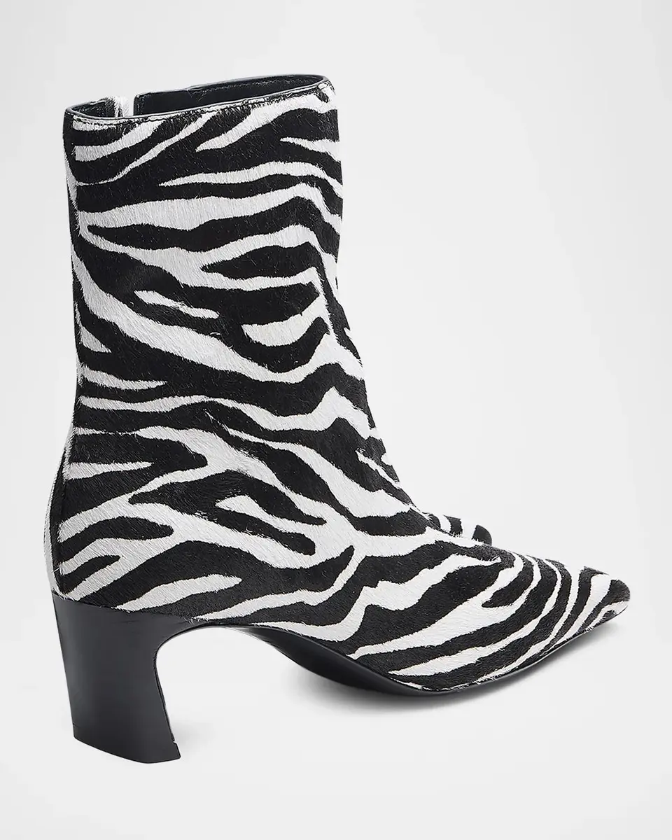 rag & bone 55mm Kai Zebra Calf Hair Ankle Boots | Thumbnail 2 rag & bone 55mm Kai Zebra Calf Hair Ankle Boots | Thumbnail 2