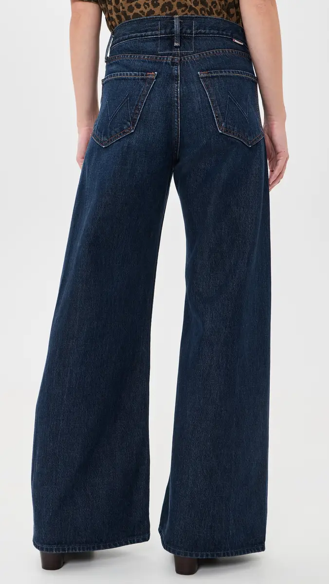Mother Lil Petite Lemon Twist Wide Leg Jeans | Thumbnail 3 Mother Lil Petite Lemon Twist Wide Leg Jeans | Thumbnail 3