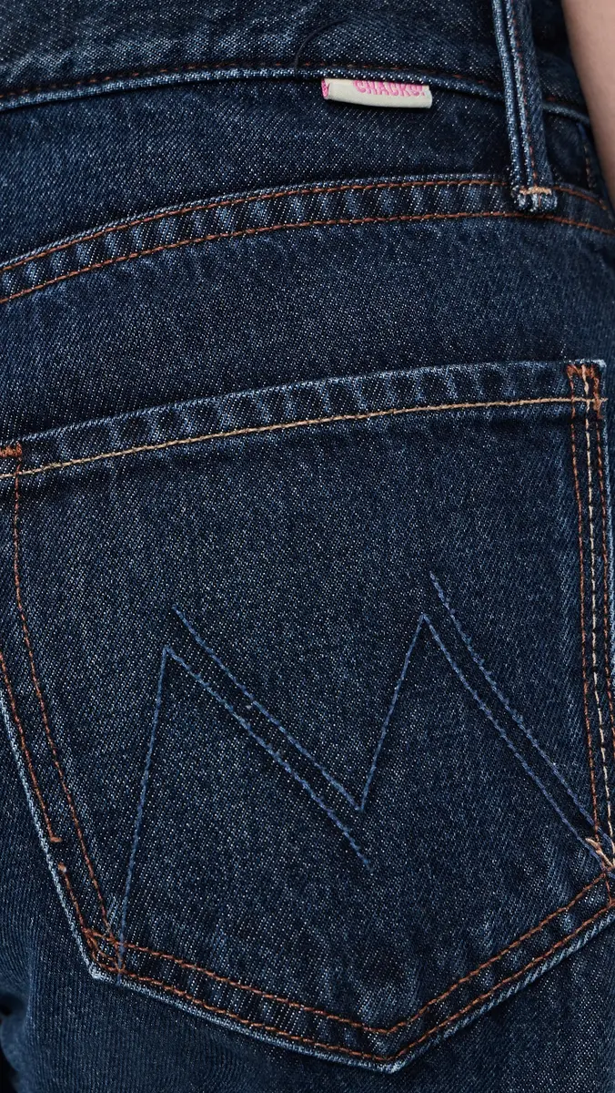 Mother Lil Petite Lemon Twist Wide Leg Jeans | Thumbnail 6 Mother Lil Petite Lemon Twist Wide Leg Jeans | Thumbnail 6