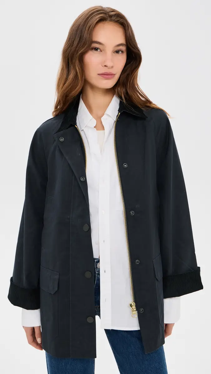 Alex Mill Chiltern Street Jacket In Waxed Cotton | Thumbnail 2