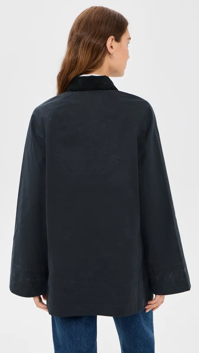 Alex Mill Chiltern Street Jacket In Waxed Cotton | Thumbnail 3