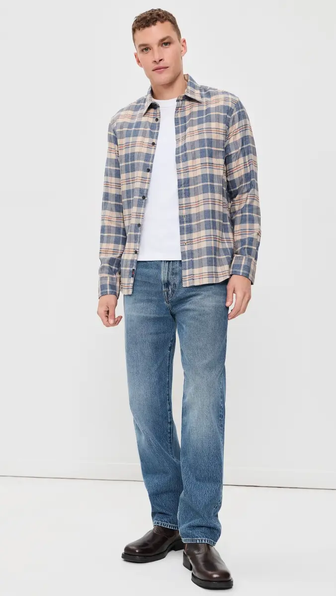 Faherty Timberline Brushed Twill Shirt | Thumbnail 5