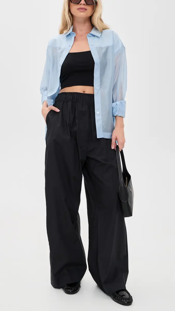 The Latest Dora Petite Popeline Trousers | Thumbnail 5 The Latest Dora Petite Popeline Trousers | Thumbnail 5