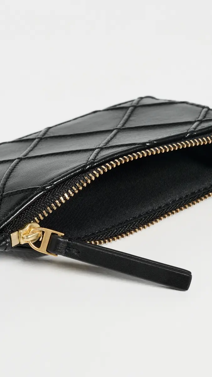 Tory Burch Fleming Zip Card Case | Thumbnail 4 Tory Burch Fleming Zip Card Case | Thumbnail 4