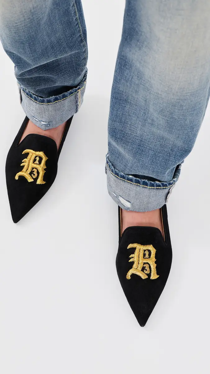 R13 Pointy Toe Slippers | Thumbnail 3 R13 Pointy Toe Slippers | Thumbnail 3
