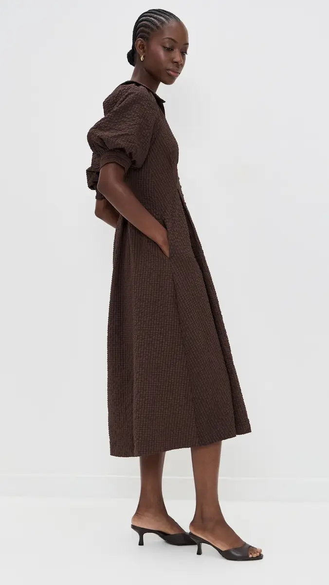 English Factory Shirt Midi Dress | Thumbnail 4 English Factory Shirt Midi Dress | Thumbnail 4