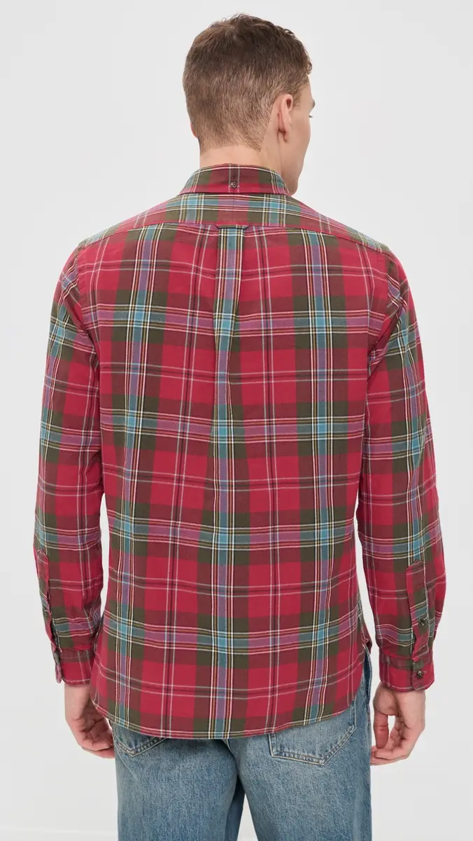 Polo Ralph Lauren Brushed Oxford Bleecker Plaid Sport Shirt | Thumbnail 3 Polo Ralph Lauren Brushed Oxford Bleecker Plaid Sport Shirt | Thumbnail 3