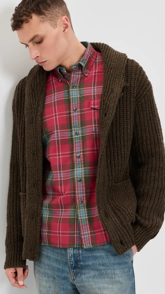 Polo Ralph Lauren Brushed Oxford Bleecker Plaid Sport Shirt | Thumbnail 6 Polo Ralph Lauren Brushed Oxford Bleecker Plaid Sport Shirt | Thumbnail 6