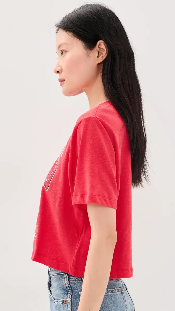 Junk Food Chiefs Helmut Mock Crop Tee | Thumbnail 4 Junk Food Chiefs Helmut Mock Crop Tee | Thumbnail 4