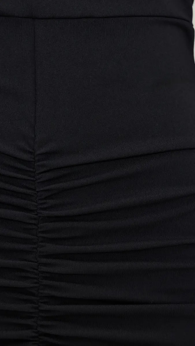susana monaco Mock Neck Slit Front Dress | Thumbnail 6 susana monaco Mock Neck Slit Front Dress | Thumbnail 6